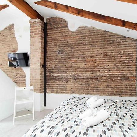 Estudio Para Parejas Con Terraza En La Playa Valencia Buitenkant foto