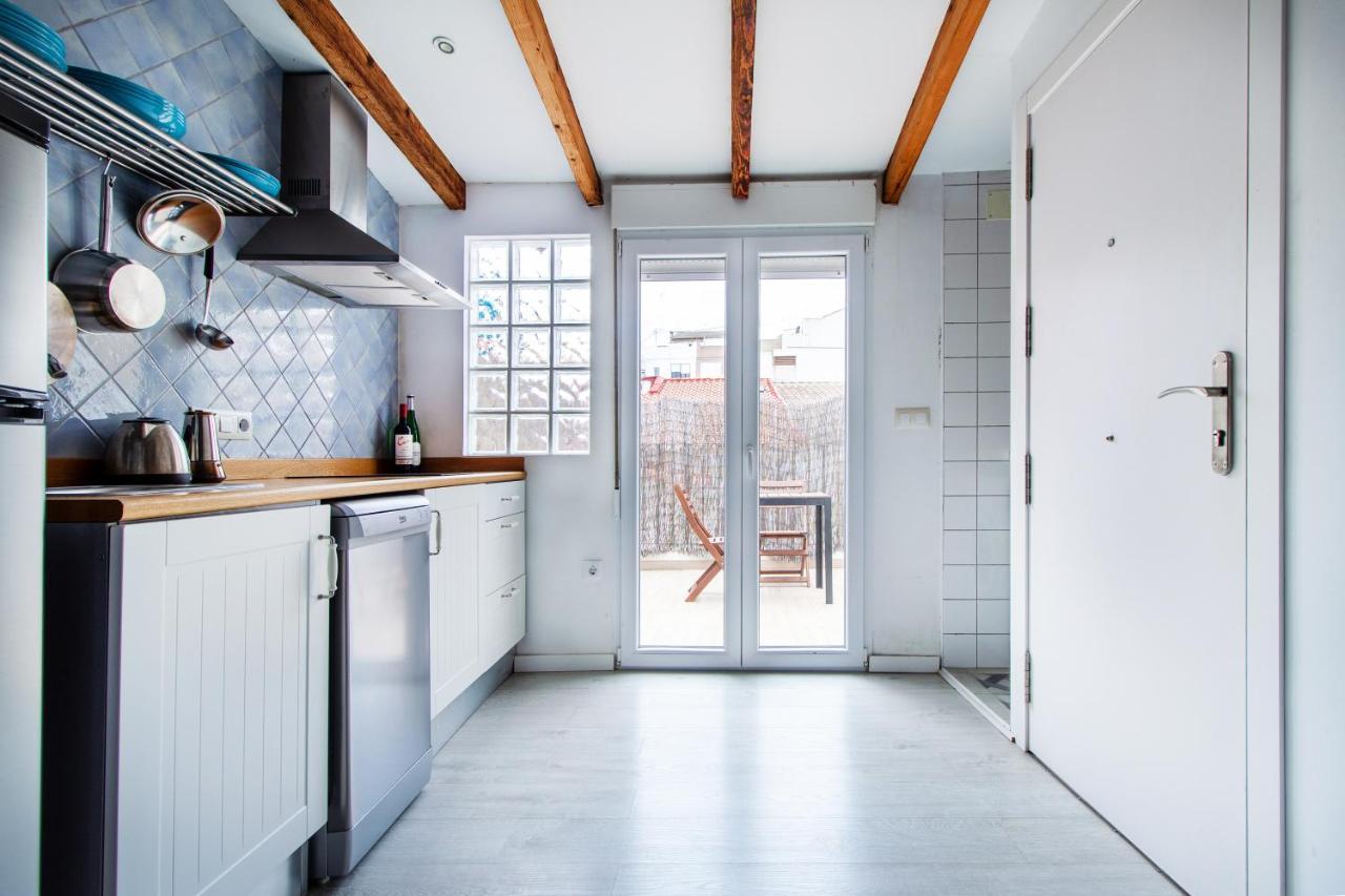 Estudio Para Parejas Con Terraza En La Playa Valencia Buitenkant foto