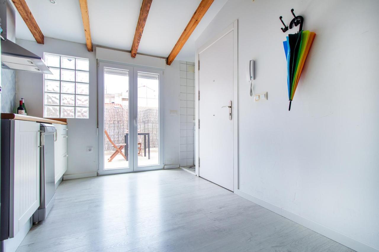 Estudio Para Parejas Con Terraza En La Playa Valencia Buitenkant foto
