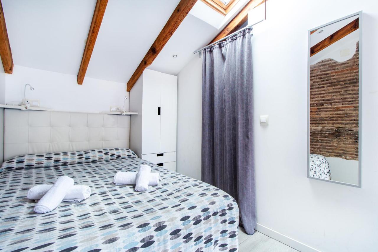 Estudio Para Parejas Con Terraza En La Playa Valencia Buitenkant foto