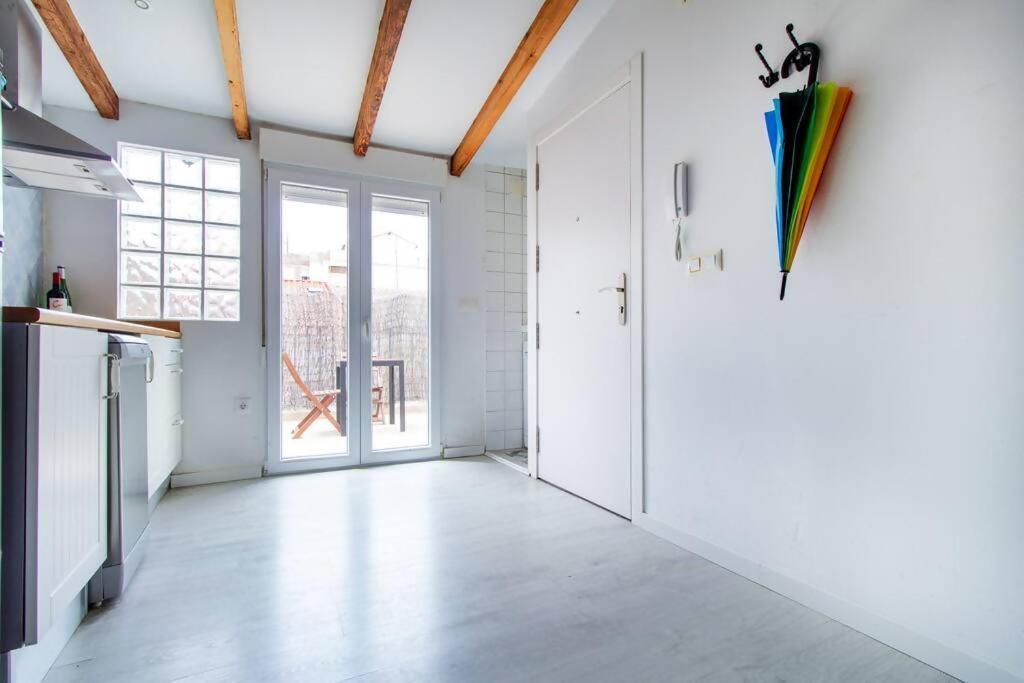 Estudio Para Parejas Con Terraza En La Playa Valencia Buitenkant foto