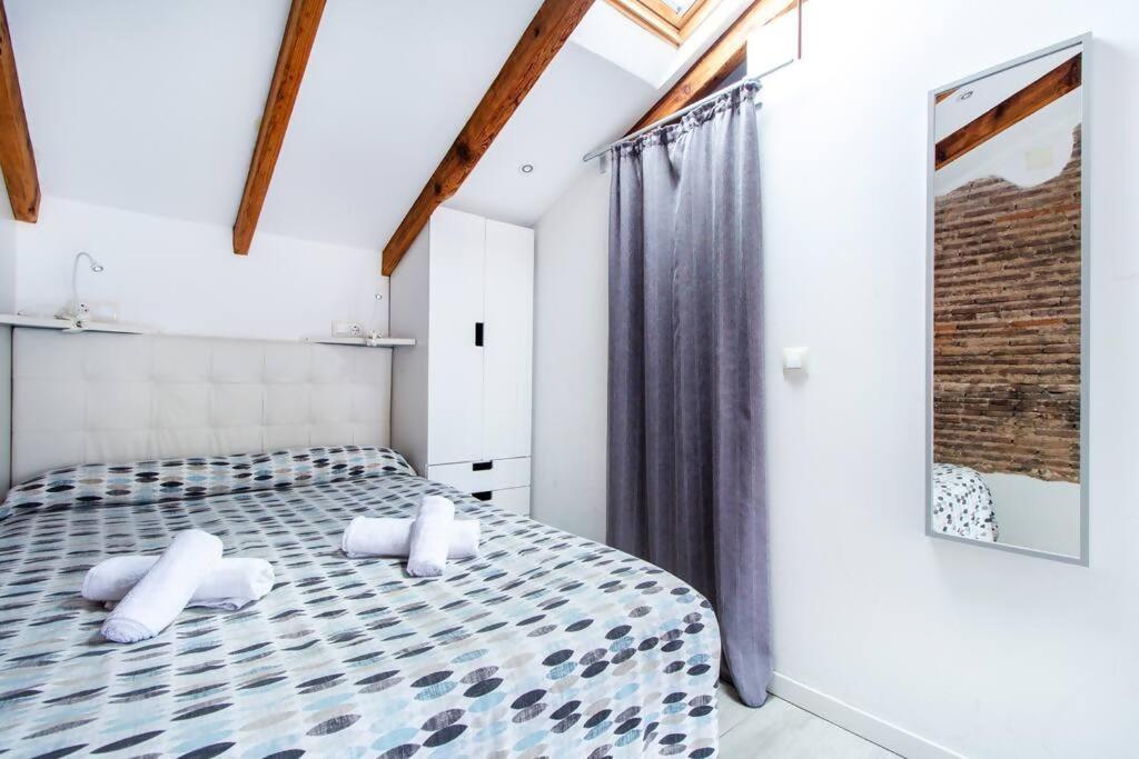 Estudio Para Parejas Con Terraza En La Playa Valencia Buitenkant foto
