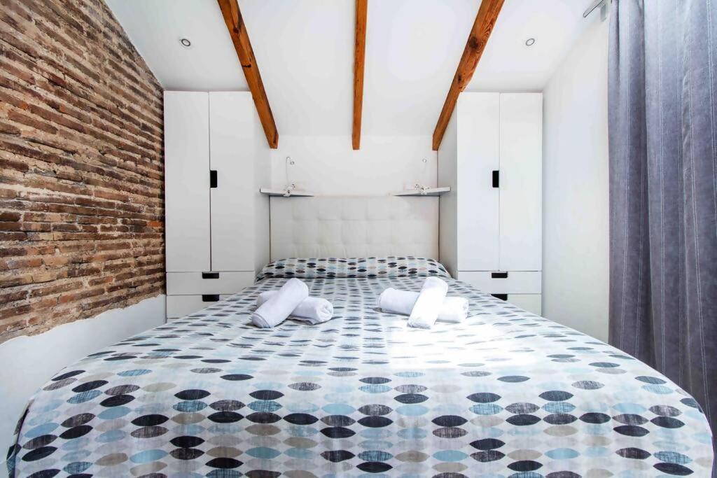 Estudio Para Parejas Con Terraza En La Playa Valencia Buitenkant foto